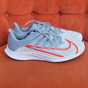 Nike Zoom Rival Fly Pure Platinum/Bright Crimson CD7288-002 Mens Size 12